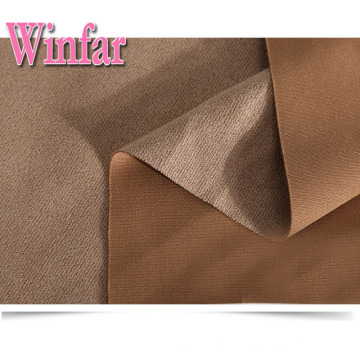 Polyester Spandex Stretch Air Layer Scuba Suede Tissu